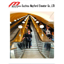 Escalator de 30 degrés avec des marches en aluminium